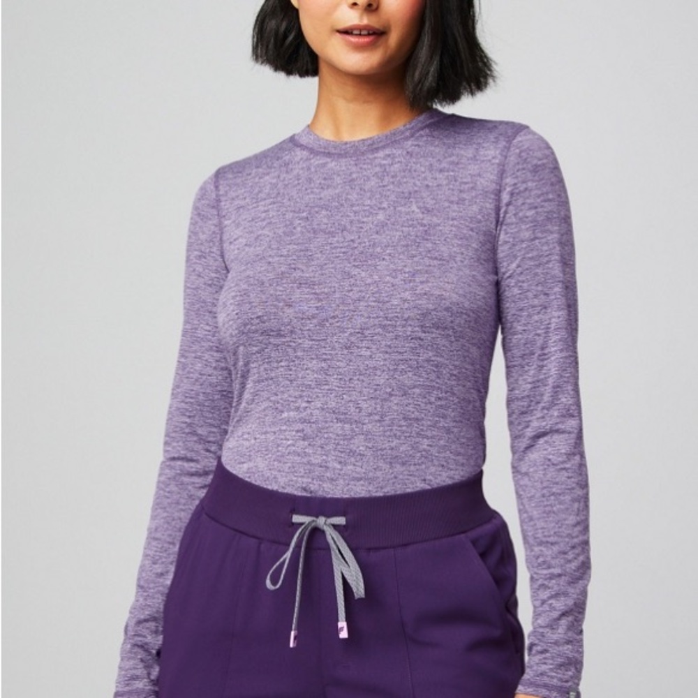 Fabletics Heathered Purple Core Underscrub